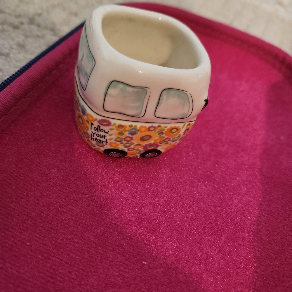Natural Life Vintage Vibes Hippy Van Espresso Cup - Picture 4 of 6